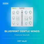 Fracture Sounds Blueprint Gentle Winds free Kontakt library product cover featuring recorder and wooden flute