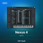 reFX Nexus 4 ROM synthesiser VST plugin interface with preset browser and category controls