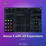 reFX Nexus 5 Full Version with all expansions, ROM synth VST plugin interface and preset browser