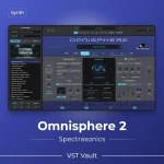 Spectrasonics Omnisphere 2 power synth VST plugin interface with patch browser and globe display
